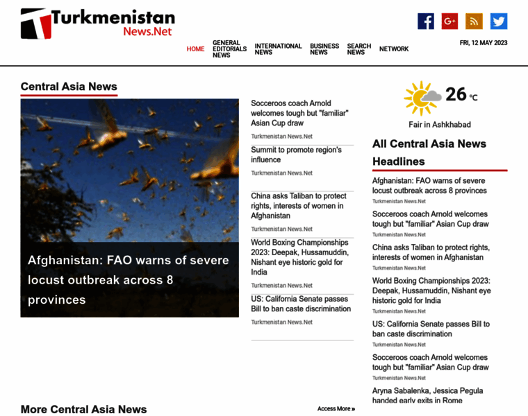 Turkmenistannews.net thumbnail