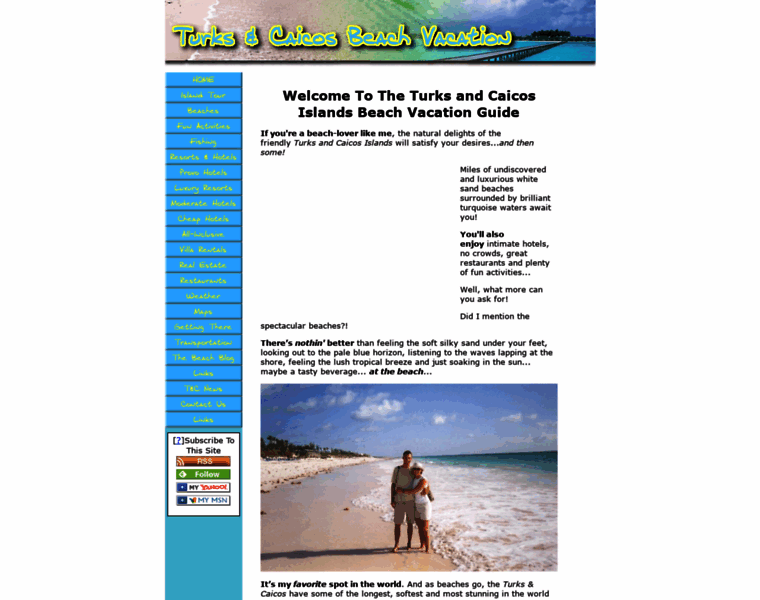 Turks-and-caicos-beach-vacation.com thumbnail