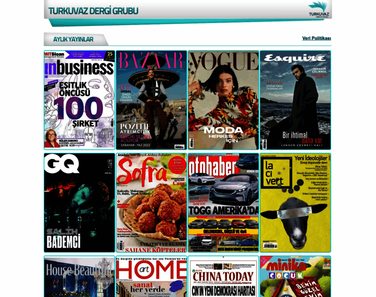 Turkuvazdergi.com.tr thumbnail