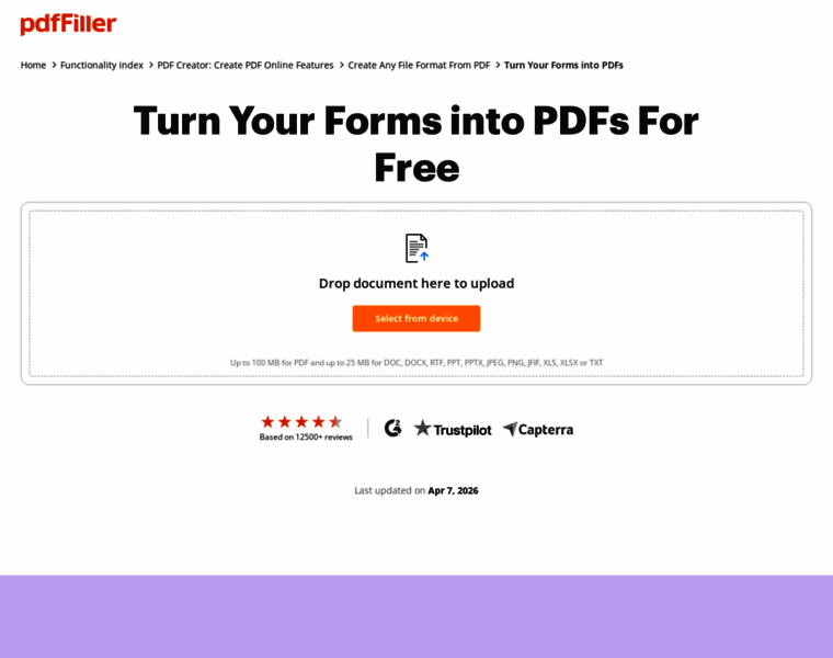 turn-form-pdf.pdffiller.com at WI. Unusual traffic detected