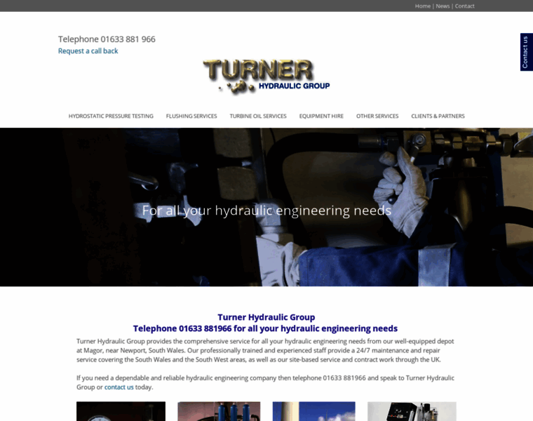 Turnerhydraulicgroup.co.uk thumbnail