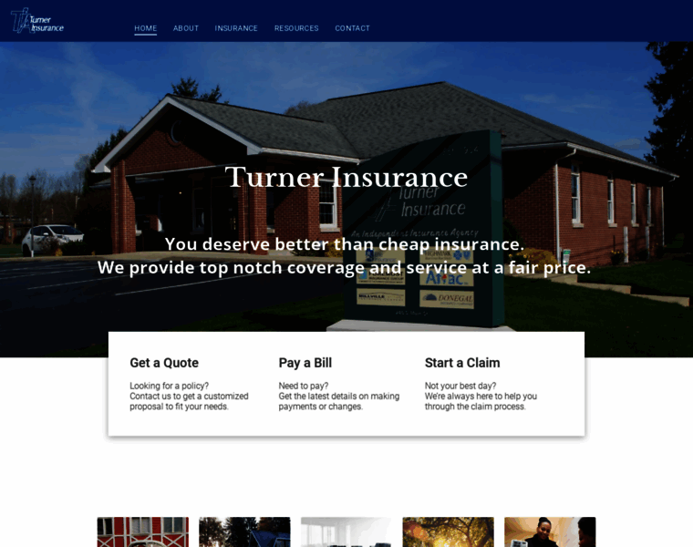 Turnerinsurance.com thumbnail
