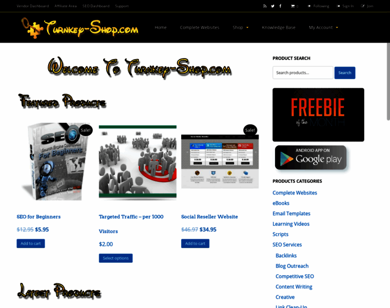 Turnkey-shop.com thumbnail