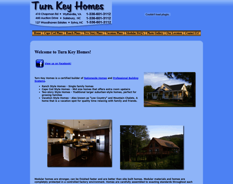 Turnkeycustomhomes.com thumbnail