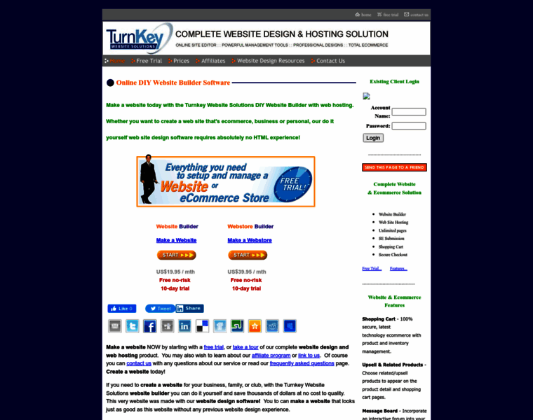 Turnkeywebsites.com.au thumbnail