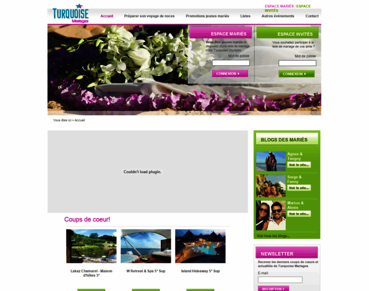 Turquoise-mariages.fr thumbnail