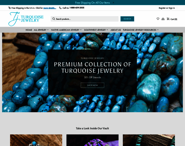 Turquoisejewelry.com thumbnail