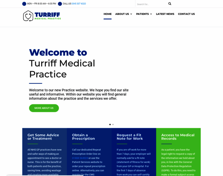 Turriffmedicalpractice.co.uk thumbnail