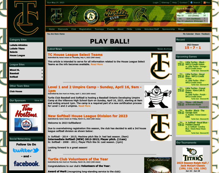 Turtleclubbaseball.com thumbnail