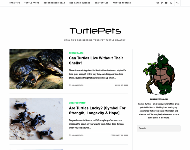 Turtlepets.com thumbnail