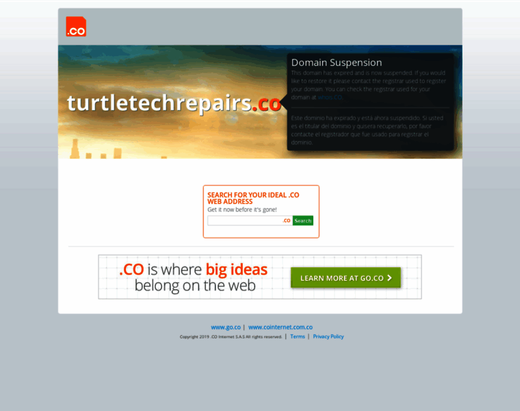 Turtletechrepairs.co thumbnail
