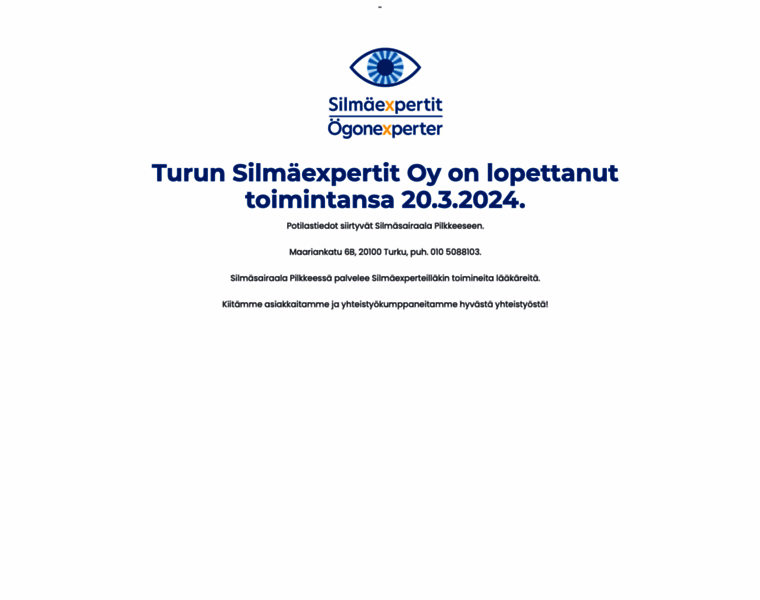 Turunsilmaexpertit.fi thumbnail