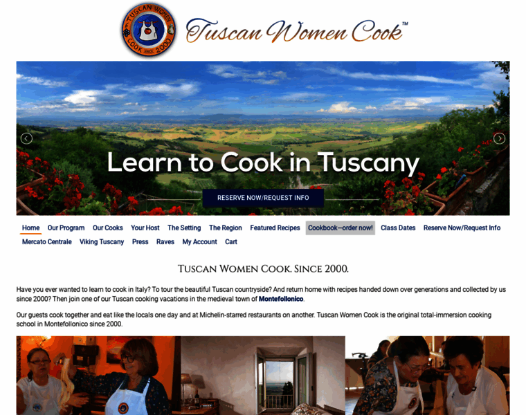 Tuscanwomencook.com thumbnail
