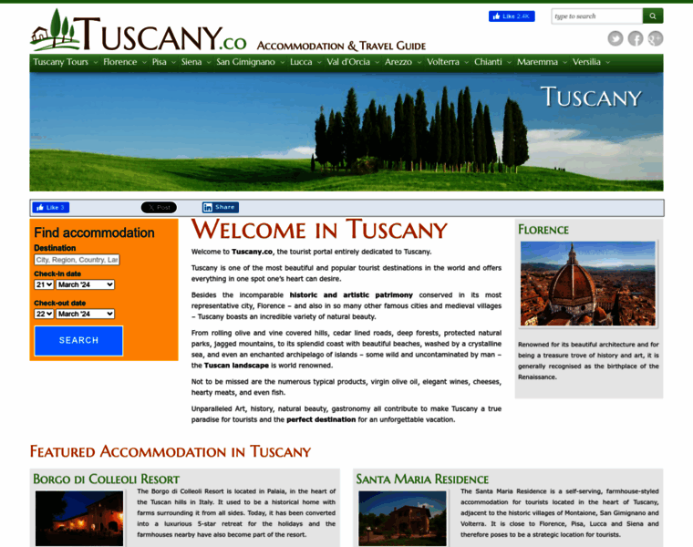 Tuscany.co thumbnail