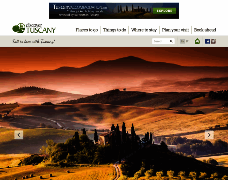Tuscany.org thumbnail
