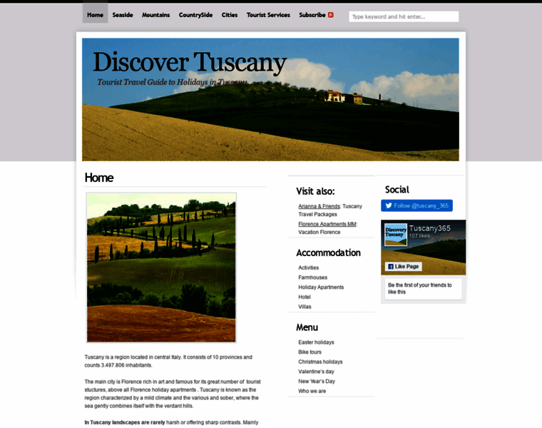 Tuscany365.com thumbnail