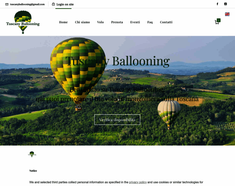 Tuscanyballooning.it thumbnail