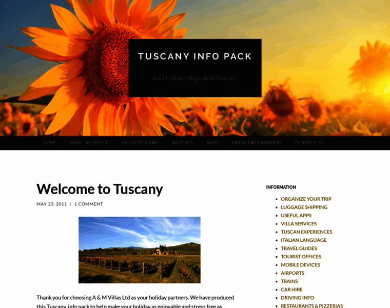 Tuscanyinfopack.com thumbnail