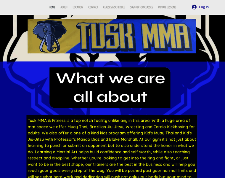 Tuskmma.com thumbnail