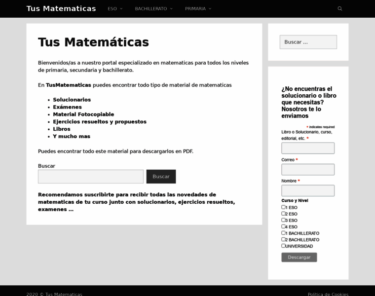 Tusmatematicas.es thumbnail