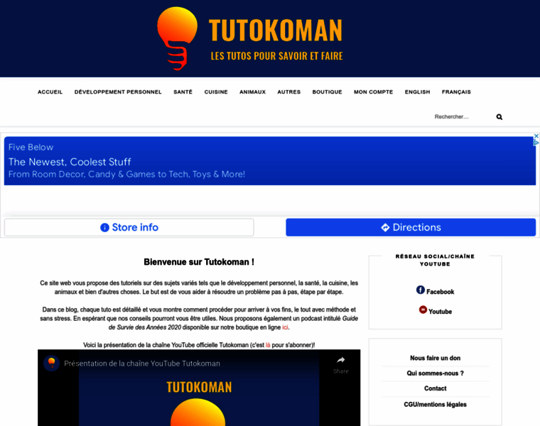 Tutokoman.fr thumbnail