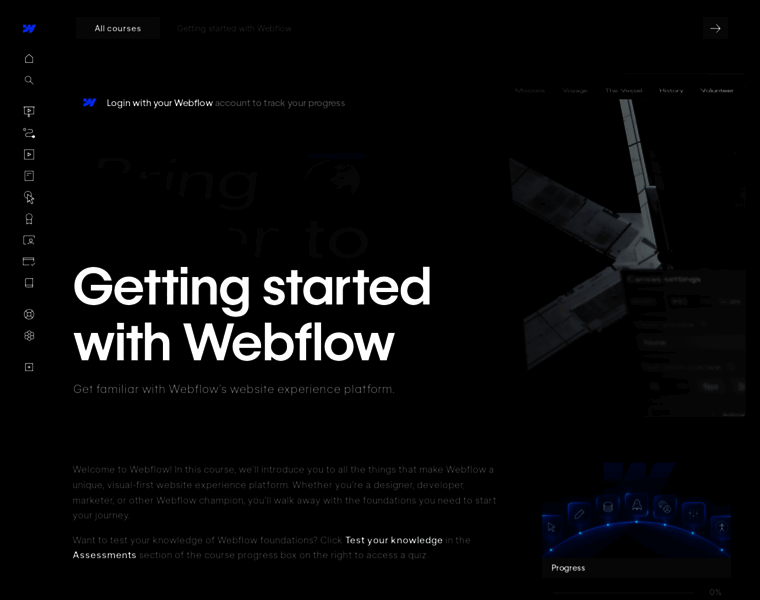 tutorials.webflow.com at WI. Getting started with Webflow - Webflow ...