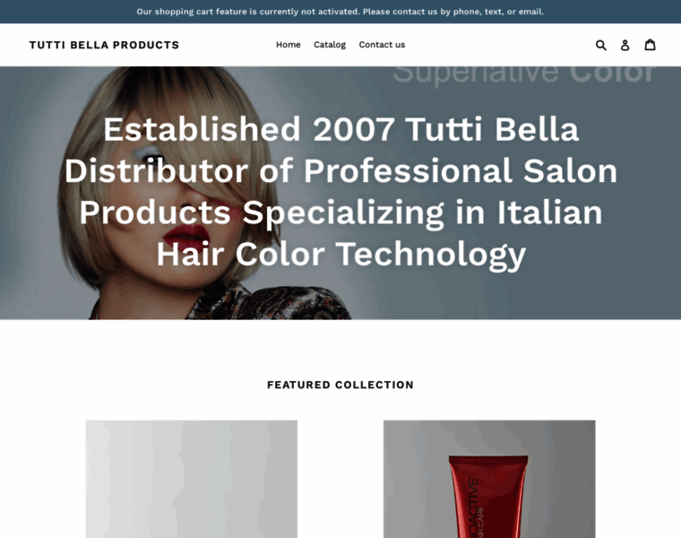 Tuttibellaproducts.com thumbnail