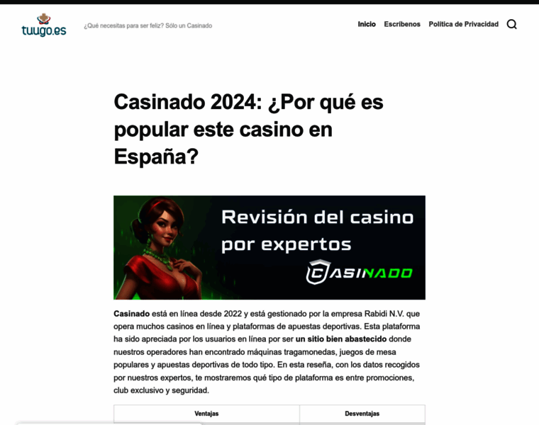 Tuugo.es thumbnail Tuugo.es thumbnail