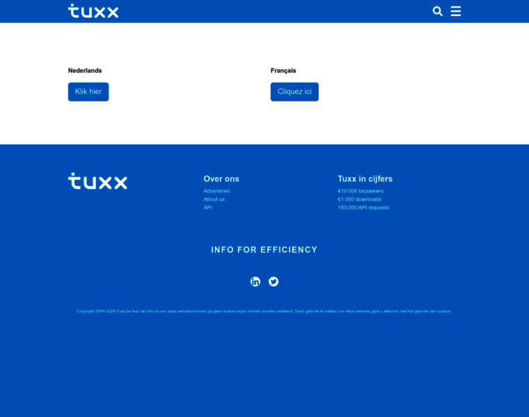 Tuxx.be thumbnail