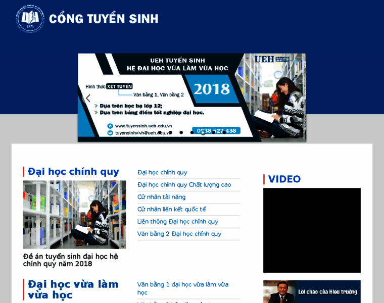 Tuyensinh.ueh.edu.vn thumbnail