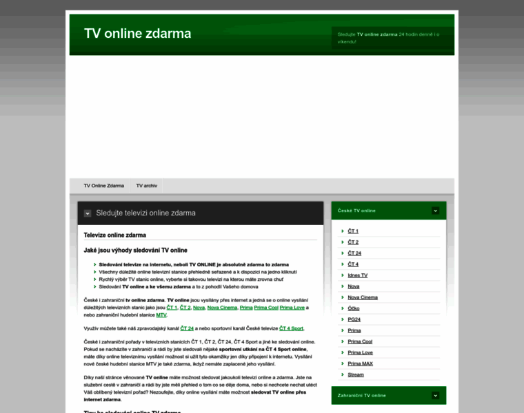 Tv-online-zdarma.com thumbnail