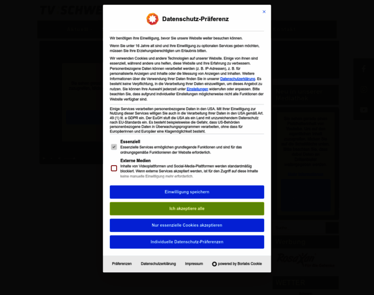 Tv-schwerin.de thumbnail