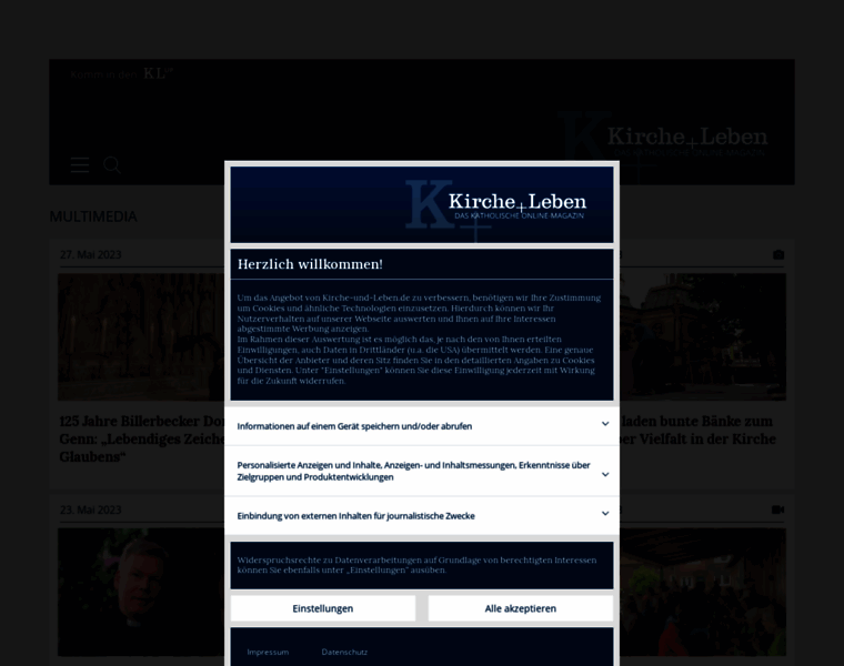 Tv.kirchensite.de thumbnail