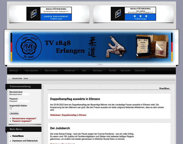 Tv48erlangen-judo.de thumbnail