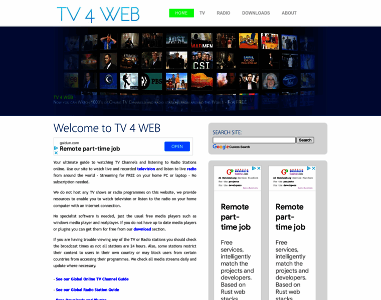 Tv4web.net thumbnail