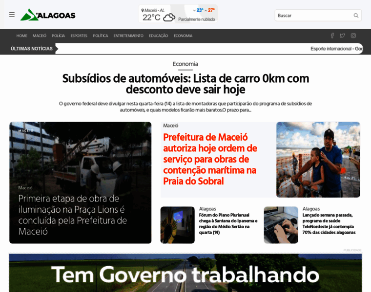 Tvalagoas.com.br thumbnail