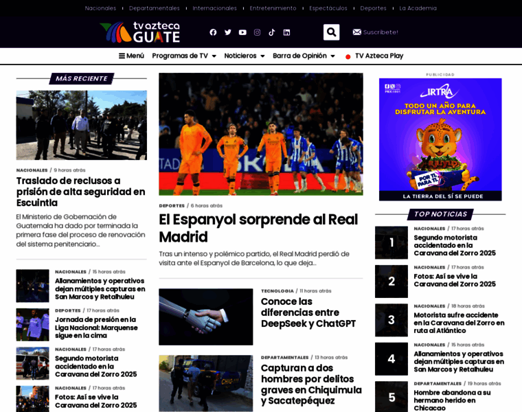 Tvaztecaguate.com thumbnail