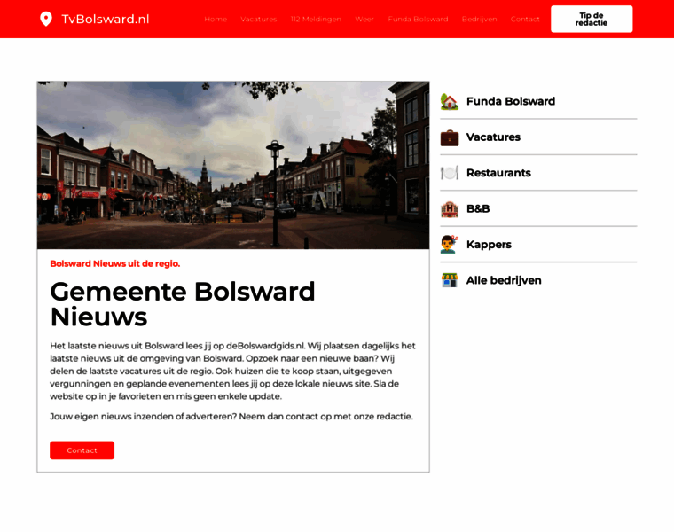 Tvbolsward.nl thumbnail
