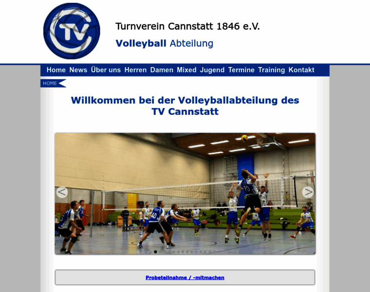Tvc-volleyball.de thumbnail