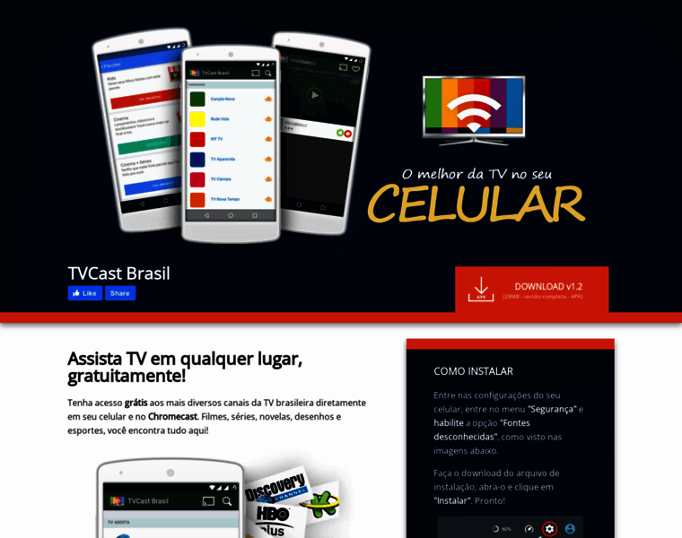 Tvcastbrasil.com thumbnail