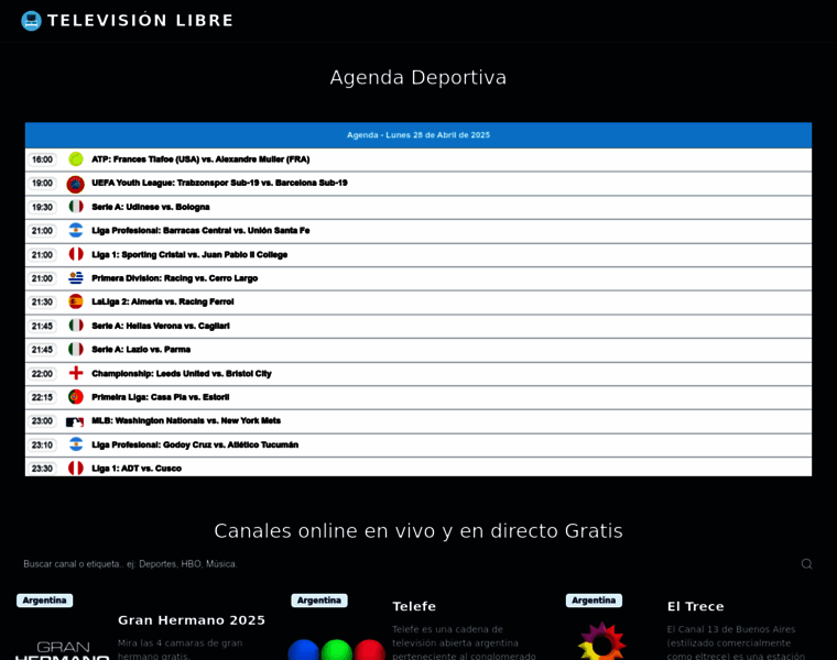 Tvlibreonline.me thumbnail Tvlibreonline.me thumbnail