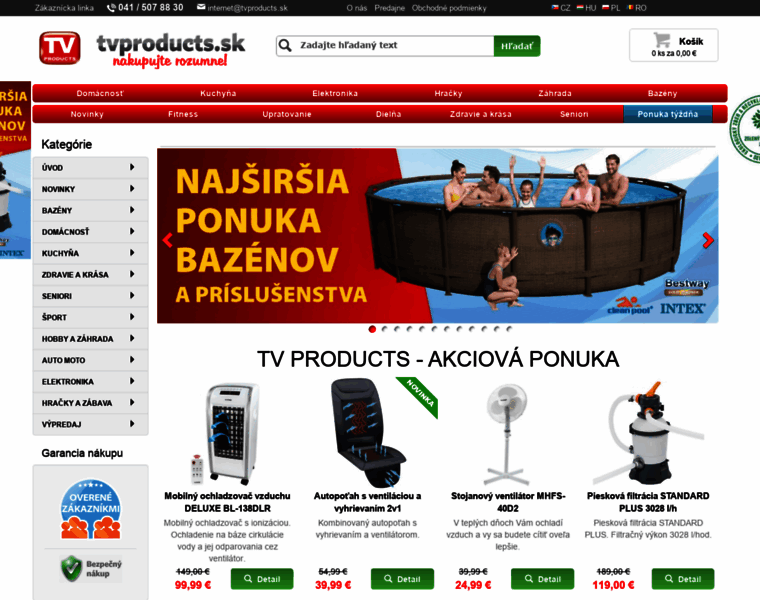 Tvproducts.sk thumbnail