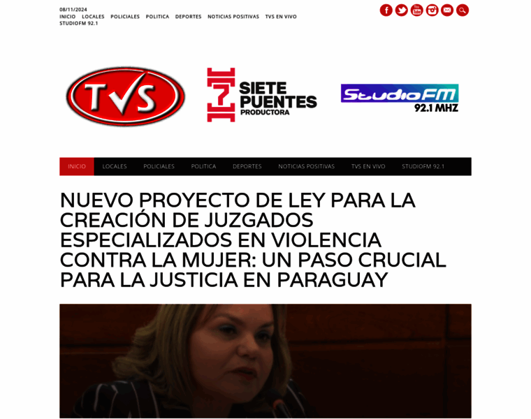 Tvs.com.py thumbnail