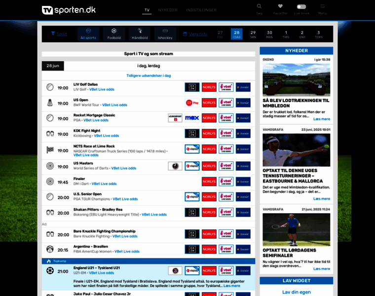 Tvsporten.dk thumbnail