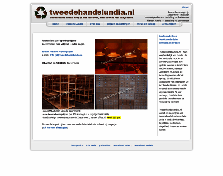 Tweedehandslundia.nl thumbnail