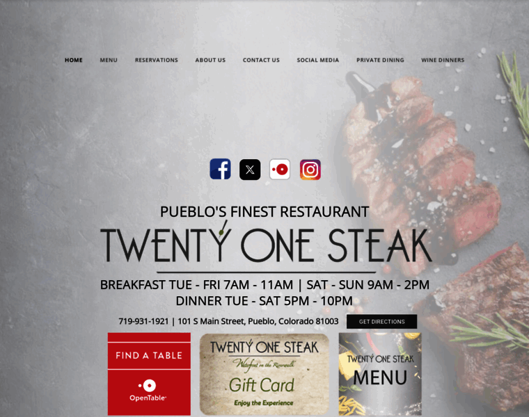Twentyonesteak.com thumbnail Twentyonesteak.com thumbnail