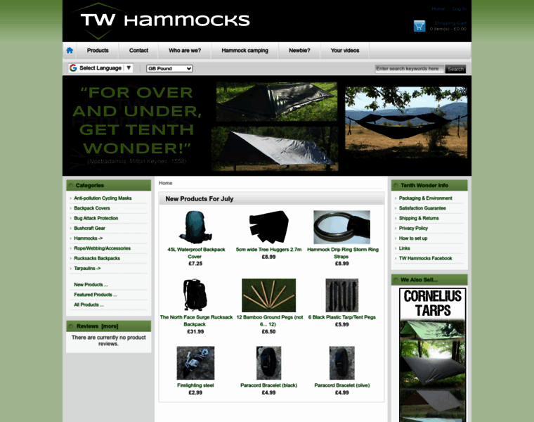 Twhammocks.co.uk thumbnail