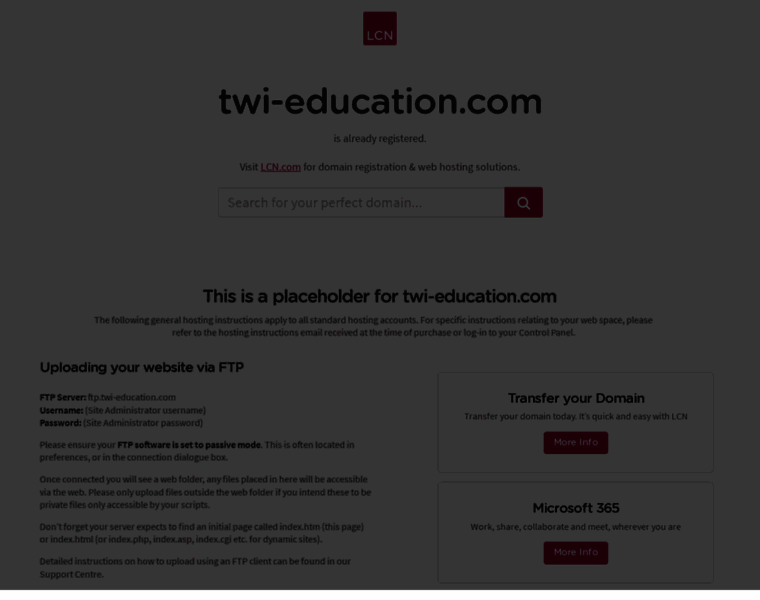 Twi-education.com thumbnail