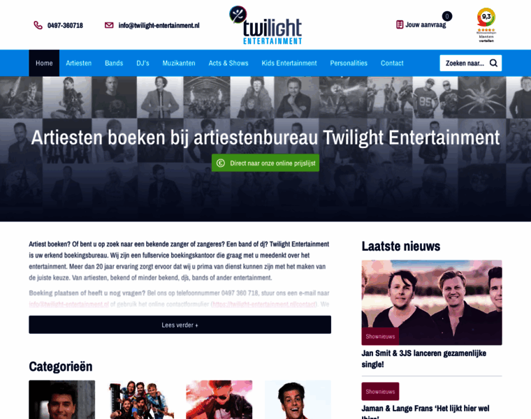 Twilight-entertainment.nl thumbnail