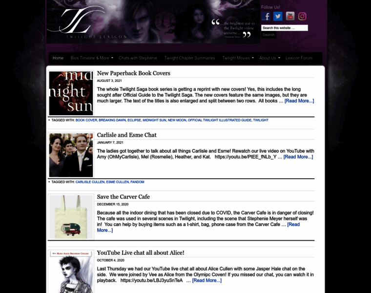 Twilightlexicon.com thumbnail